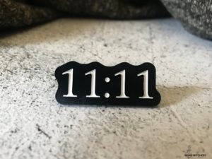 11:11 Soft Enamel Pin