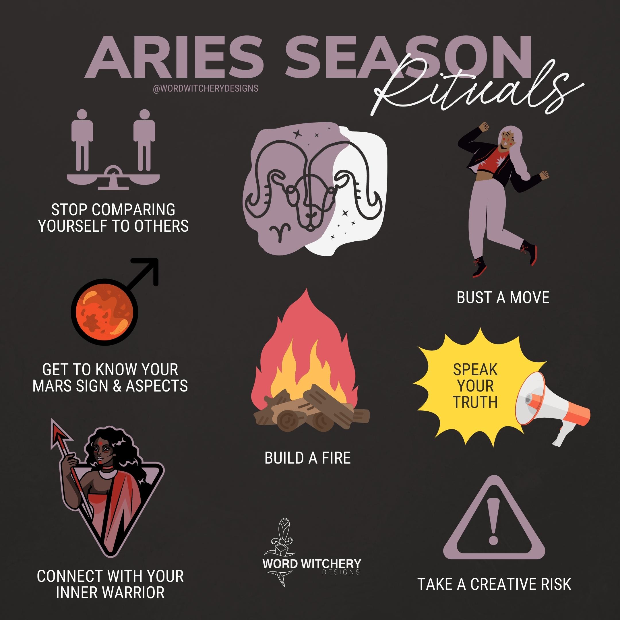 Happy Aries Season, Connect With Your Inner Warrior! – Word Witchery ...