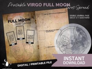 Virgo Full Moon Tarot Spread